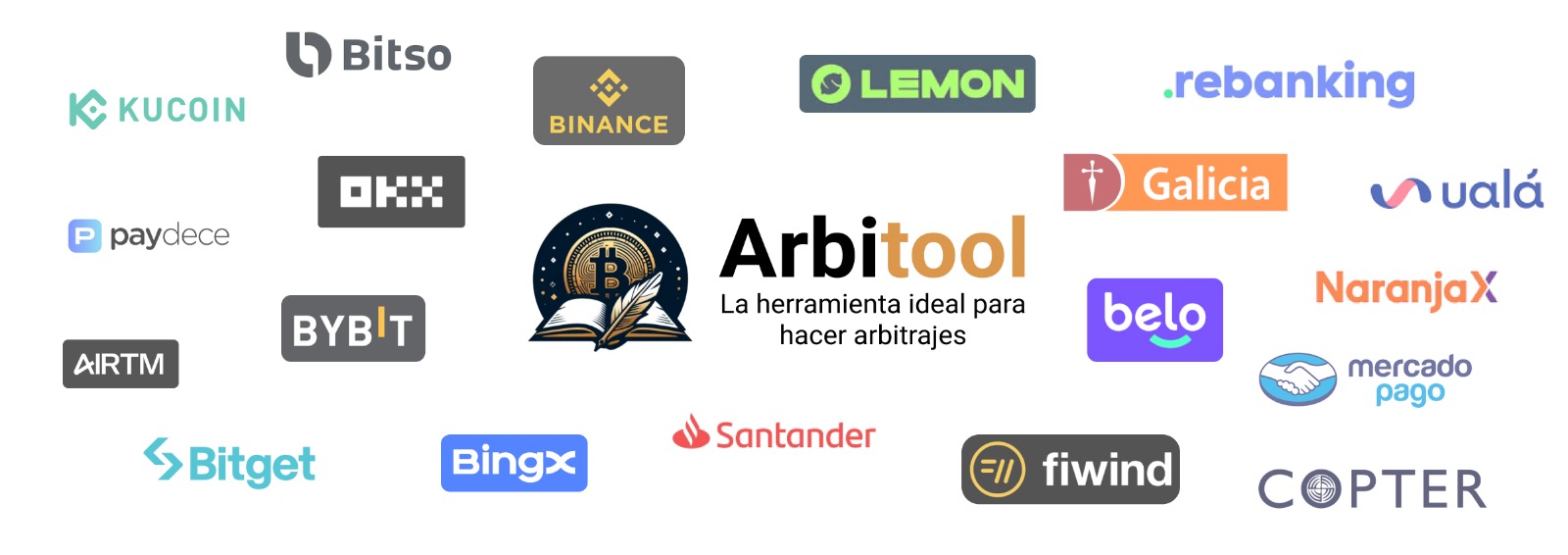 Integraciones de Arbitool con múltiples plataformas